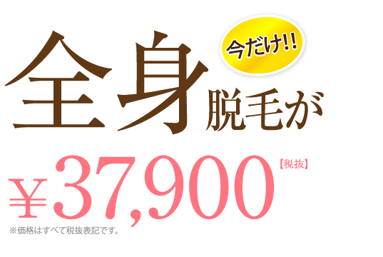 全身脱毛
